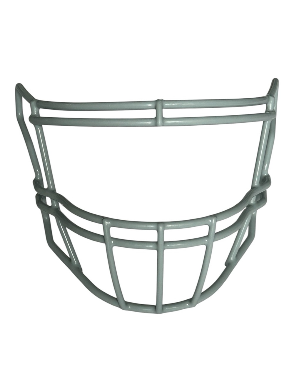 Mens Football Helmet Faceguard Light Gray Riddell Safety Gear